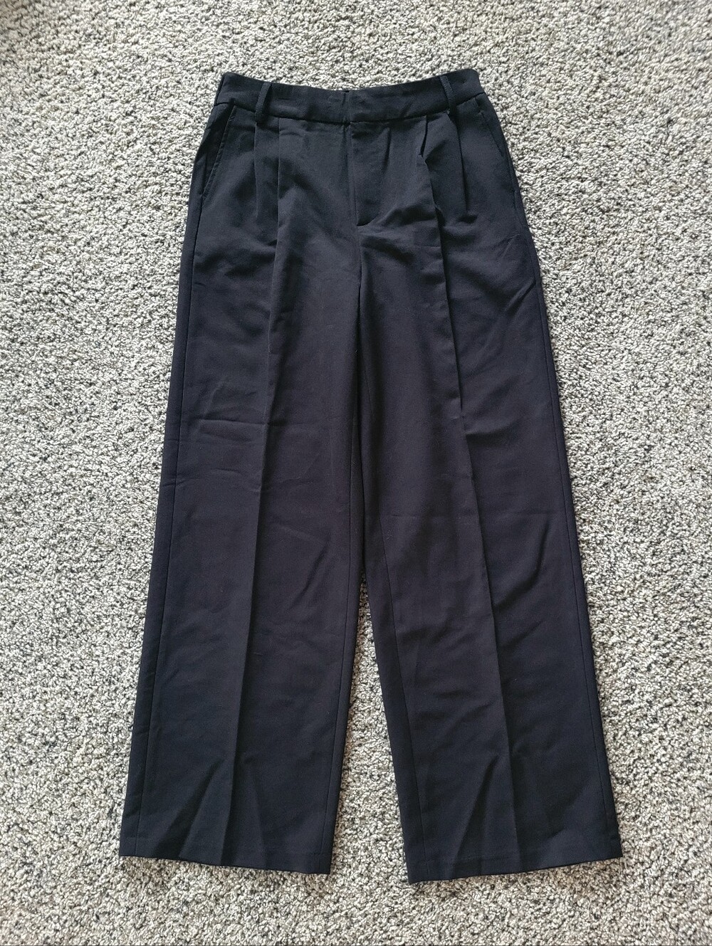 NWT Steve Madden Black Wide Leg Trousers